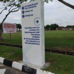Custom Pylon and Directional Signage in Johor Bahru(JB)