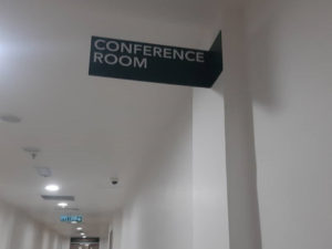 Signage of Conference Room