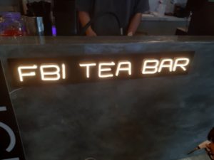 FBI Tea Bar Neon Light
